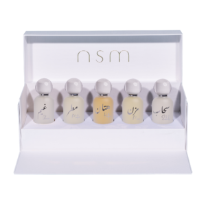 NSM Perfume Set 10 (50 ml × 5) – مجموعة العطور ١٠ (٥٠ مل × ٥)