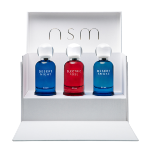 NSM Perfume Set 12 (50 ml × 3) – مجموعة العطور ١٢ (٥٠ مل × ٣)