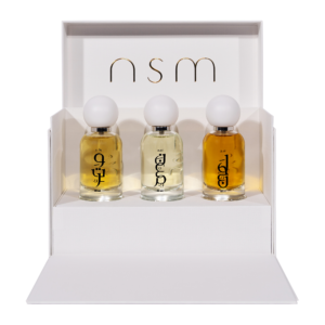 NSM Perfume Set 3 (50 ml × 3) – مجموعة العطور ٣ (٥٠ مل × ٣)
