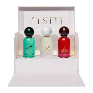 NSM Perfume Set 5 (50 ml × 3) – مجموعة العطور ٥ (٥٠ مل × ٣)